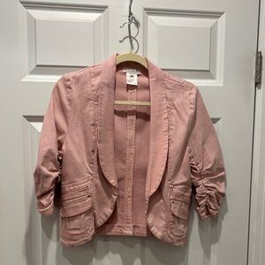 LaRok Dusty Rose Blazer Jacket
